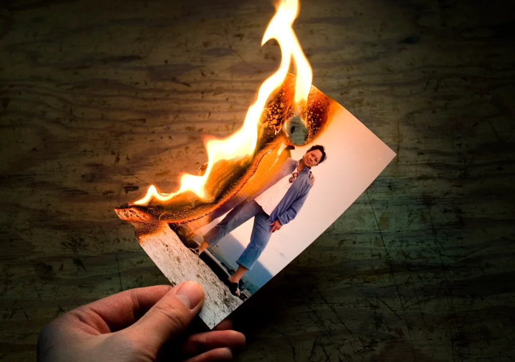 Burning Pictures of Your Ex Spiritual Meaning